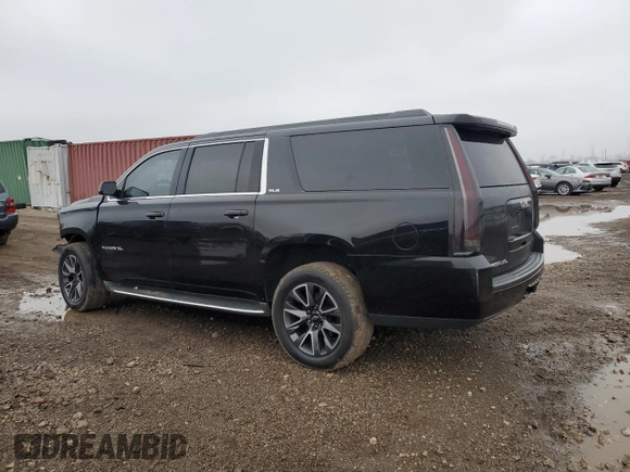 2016 GMC Yukon XL SLE with VIN 1GKS2FKC7GR116044, listed as a Copart auction lot 81989544 with 183,598 mi miles and Salvage Title. Bid and sale history available at carsss.com. Image 2.