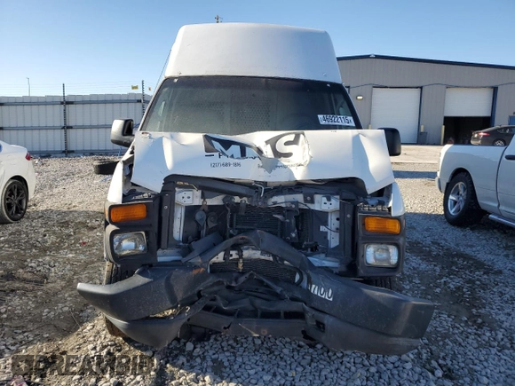 2008 Ford Econoline Cargo Commercial with VIN 1FTNS24L98DA34684, listed as a Copart auction lot 46922115 with 90,471 mi miles and Salvage Title. Bid and sale history available at DreamBid. Image 5.