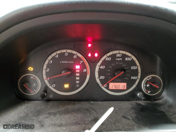 2005 Honda CR-V LX with VIN SHSRD78505U333983, listed as a Copart auction lot 45180605 with 176,013 mi miles and Salvage Title. Bid and sale history available at carsss.com. Image 9.