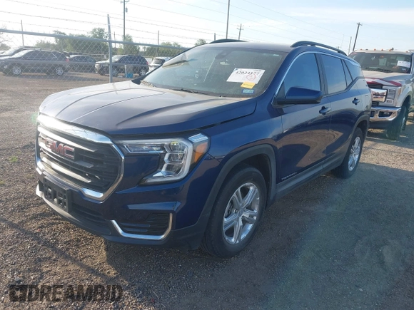 2022 GMC Terrain SLE z VIN 3GKALMEV2NL210055, wystawiony jako IAAI lot #42024177 z przebiegiem 62 391 mil mil oraz . Historia ofert i sprzedaży dostępna na DreamBid. Obrazek 2.