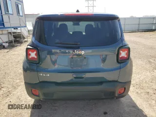 2023 Jeep Renegade Latitude with VIN ZACNJDB12PPP72954, listed as a Copart auction lot 54257005 with 25,320 mi miles and Clean Title. Bid and sale history available at carsss.com. Image 6.