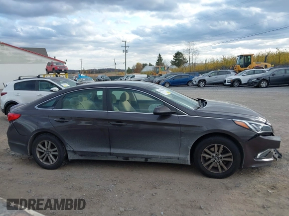 2015 Hyundai Sonata SE with VIN 5NPE24AF0FH040682, listed as a IAAI auction lot 40789480 with 144,741 mi miles and . Bid and sale history available at DreamBid. Image 13.