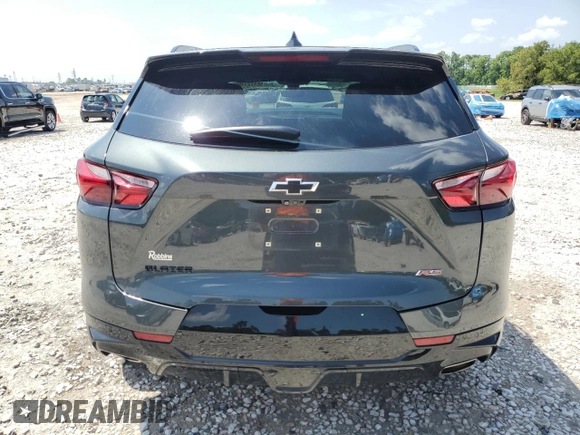 2020 Chevrolet Blazer RS z VIN 3GNKBERS9LS538981, wystawiony jako Copart lot #56372135 z przebiegiem 30 152 mil mil oraz Szkoda całkowita • Salvage title. Historia ofert i sprzedaży dostępna na DreamBid. Obrazek 6.