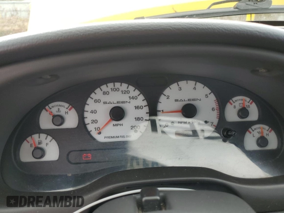 1999 Ford Mustang GT with VIN 1FAFP42X3XF122517, listed as a Copart auction lot 43313095 with 0 mi miles and Salvage Title. Bid and sale history available at carsss.com. Image 9.