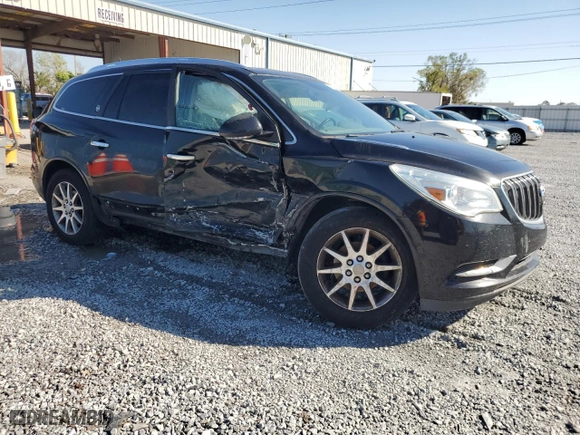 2017 Buick Enclave Leather with VIN 5GAKRBKD7HJ123666, listed as a Copart auction lot 45814265 with 219,549 mi miles and Salvage Title. Bid and sale history available at carsss.com. Image 4.