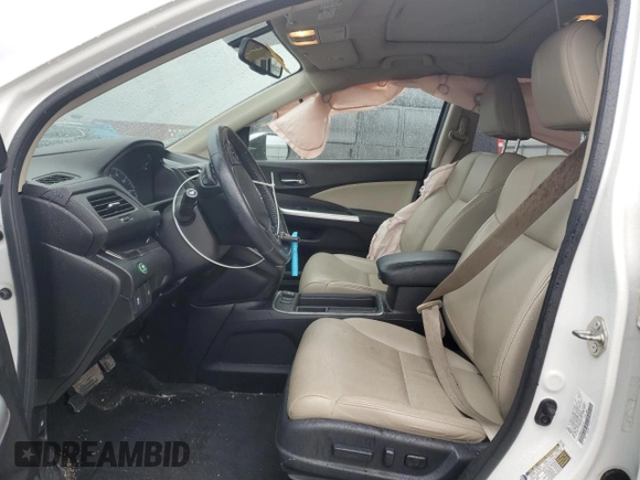 2015 Honda CR-V EX-L with VIN 5J6RM4H71FL020781, listed as a Copart auction lot 49525715 with 86,243 mi miles and Salvage Title. Bid and sale history available at carsss.com. Image 7.