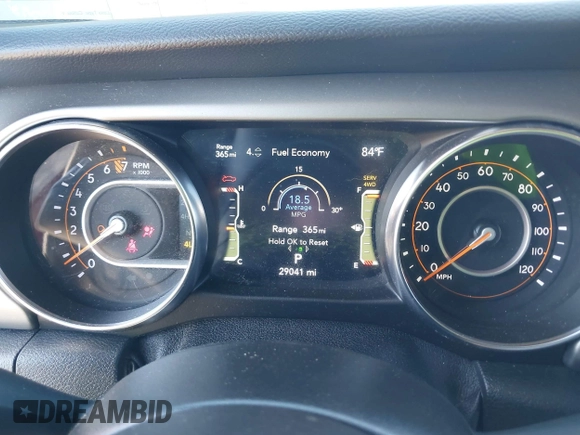 2021 Jeep Gladiator Freedom with VIN 1C6HJTAG2ML549434, listed as a IAAI auction lot 42059434 with 29,041 mi miles and . Bid and sale history available at DreamBid. Image 7.