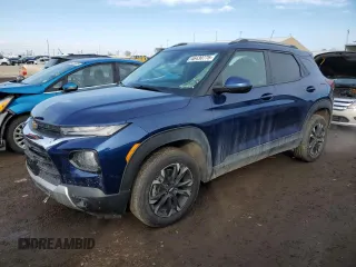 2022 Chevrolet TrailBlazer LT with VIN KL79MRSL4NB093279, listed as a Copart auction lot 46430775 with 31,465 mi miles and Salvage Title. Bid and sale history available at carsss.com. Image 1.