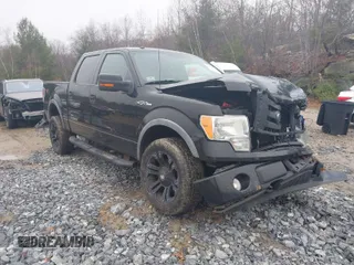 2010 Ford F-150 XL with VIN 1FTFW1EV5AFC01572, listed as a IAAI auction lot 41954598 with 160,935 mi miles. Bid and sale history available at carsss.com. Image 1.