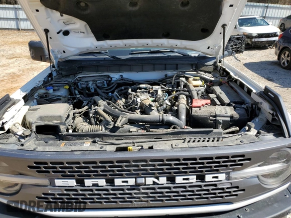 2021 Ford Bronco with VIN 1FMEE5DP2MLA87380, listed as a Copart auction lot 48751495 with 39,568 mi miles and Salvage Title. Bid and sale history available at DreamBid. Image 13.