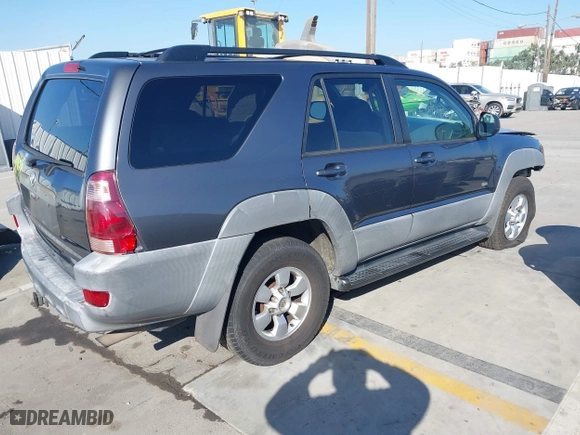 2003 Toyota 4Runner SR5 with VIN JTEZU14R238001341, listed as a IAAI auction lot 41670928 with 212,723 mi miles. Bid and sale history available at carsss.com. Image 4.