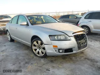 2007 Audi A6 3.2L with VIN WAUDH74FX7N086266, listed as a IAAI auction lot 41663445 with 120,410 mi miles. Bid and sale history available at carsss.com. Image 1.
