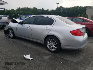 2012 Infiniti G25 x with VIN JN1DV6AR6CM860407, listed as a Copart auction lot 64568594 with 145,298 mi miles and Salvage Title. Bid and sale history available at carsss.com. Image 2.