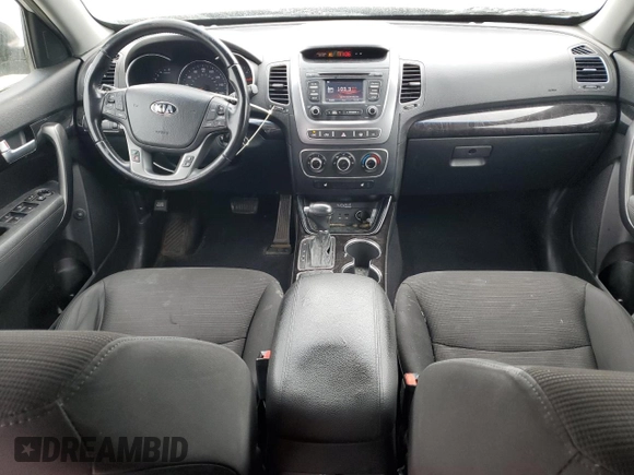 2014 Kia Sorento LX with VIN 5XYKT3A60EG507664, listed as a Copart auction lot 51163345 with 116,423 mi miles and Salvage Title. Bid and sale history available at carsss.com. Image 8.