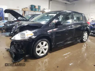 2011 Nissan Versa 1.8 S with VIN 3N1BC1CP0BL371134, listed as a Copart auction lot 47202475 with 54,781 mi miles and Salvage Title. Bid and sale history available at carsss.com. Image 1.