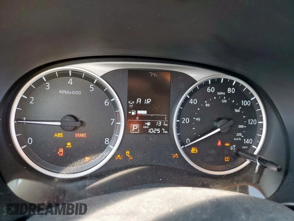 2024 Nissan Kicks S with VIN 3N1CP5BV2RL537969, listed as a Copart auction lot 45606845 with 10,257 mi miles and Salvage Title. Bid and sale history available at carsss.com. Image 9.