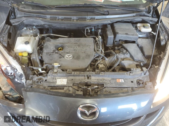 2012 Mazda 5 Grand Touring with VIN JM1CW2DL5C0140139, listed as a Copart auction lot 41837635 with 56,197 mi miles and Salvage title. Bid and sale history available at DreamBid. Image 12.