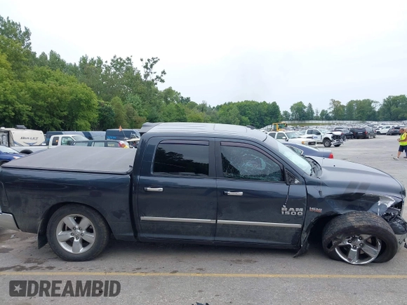 2018 Ram 1500 Big Horn with VIN 3C6RR7LT9JG230152, listed as a IAAI auction lot 40124859 with 120,700 mi miles. Bid and sale history available at carsss.com. Image 13.