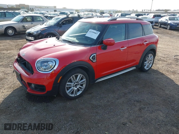 2020 MINI Countryman Cooper S with VIN WMZYW7C09L3L84725, listed as a IAAI auction lot 41599883 with 72,814 mi miles and . Bid and sale history available at DreamBid. Image 18.