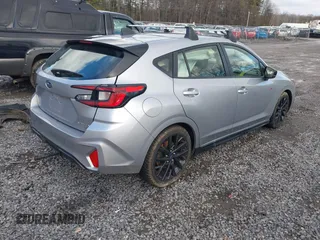 2024 Subaru Impreza RS with VIN JF1GUHHC3R8221130, listed as a IAAI auction lot 41144219 with 51,503 mi miles and . Bid and sale history available at carsss.com. Image 4.