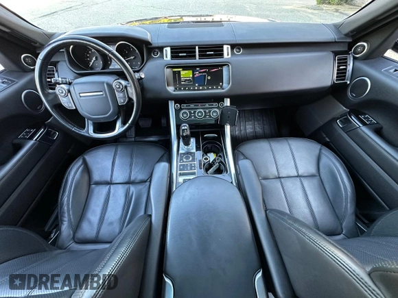 2017 Land Rover Range Rover Sport HSE with VIN SALWR2FK8HA694228, listed as a Copart auction lot 57365495 with 219,706 mi miles and Clean Title. Bid and sale history available at DreamBid. Image 9.
