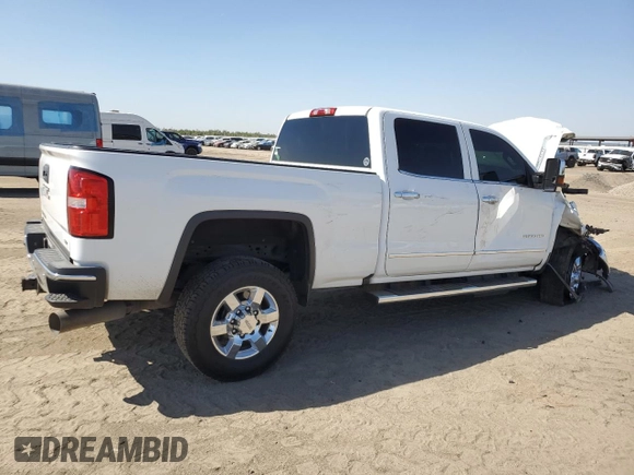 2017 GMC Sierra 2500HD SLT with VIN 1GT12TEY5HF218281, listed as a Copart auction lot 72956534 with 111,882 mi miles and Salvage Title. Bid and sale history available at carsss.com. Image 3.