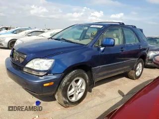 2002 Lexus RX 300 with VIN JTJHF10U220261317, listed as a Copart auction lot 74466814 with 194,603 mi miles and Non Repairable. Bid and sale history available at carsss.com. Image 1.