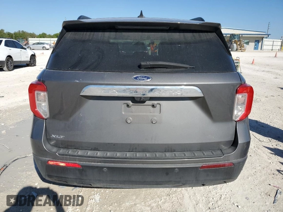 2023 Ford Explorer XLT with VIN 1FMSK7DH5PGA14419, listed as a Copart auction lot 48980955 with 0 mi miles and Non Repairable. Bid and sale history available at carsss.com. Image 6.