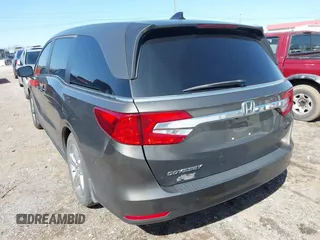 2019 Honda Odyssey EX-L with VIN 5FNRL6H78KB115260, listed as a IAAI auction lot 41962095 with 146,658 mi miles and . Bid and sale history available at DreamBid. Image 3.