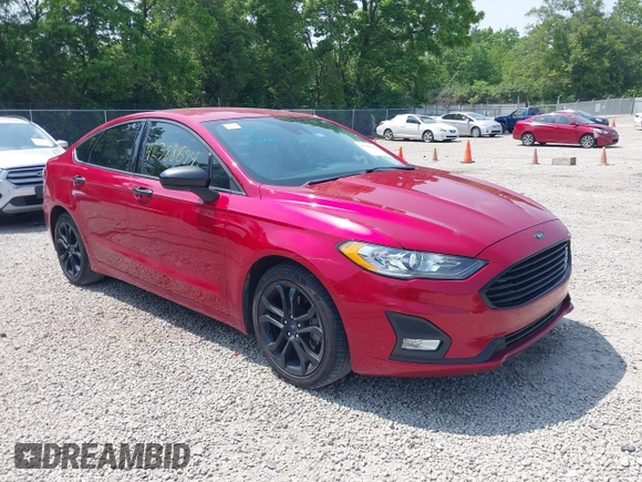 2020 Ford Fusion SE with VIN 3FA6P0HD0LR260647, listed as a IAAI auction lot 42388694 with 56,439 mi miles and . Bid and sale history available at DreamBid. Image 1.