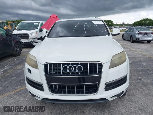 2014 Audi Q7 Premium Plus with VIN WA1LGAFE2ED018513, listed as a IAAI auction lot 42815204 with 121,094 mi miles and . Bid and sale history available at DreamBid. Image 11.