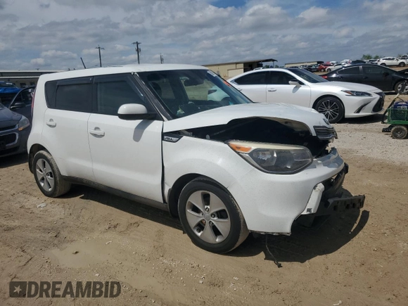 2015 Kia Soul with VIN KNDJN2A25F7224561, listed as a Copart auction lot 50998835 with 142,265 mi miles and Salvage Title. Bid and sale history available at carsss.com. Image 4.