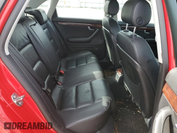 2005 Audi A4 3.2L with VIN WAUDG68E35A423413, listed as a Copart auction lot 72881194 with 154,024 mi miles and Salvage Title. Bid and sale history available at carsss.com. Image 10.