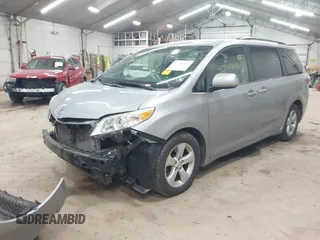 2015 Toyota Sienna LE AAS with VIN 5TDKK3DC9FS622028, listed as a IAAI auction lot 42740303 with 132,529 mi miles and . Bid and sale history available at DreamBid. Image 2.