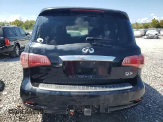 2011 Infiniti QX56 7-passenger with VIN JN8AZ2NE7B9006858, listed as a Copart auction lot 72564294 with 207,325 mi miles and Salvage Title. Bid and sale history available at carsss.com. Image 6.