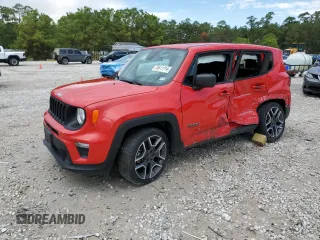 2020 Jeep Renegade Jeepster z VIN ZACNJAAB2LPL87851, wystawiony jako Copart lot #78611214 z przebiegiem 103 630 mil mil oraz Szkoda całkowita • Salvage title. Historia ofert i sprzedaży dostępna na DreamBid. Obrazek 1.