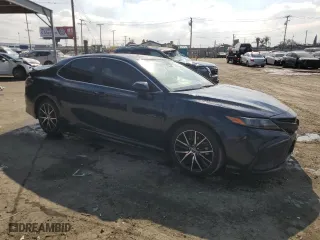 2021 Toyota Camry Hybrid SE with VIN 4T1G31AK5MU565303, listed as a Copart auction lot 42461015 with 43,802 mi miles and Salvage Title. Bid and sale history available at carsss.com. Image 4.
