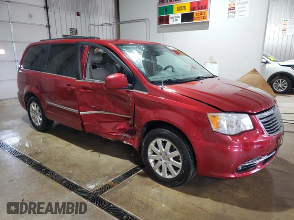 2014 Chrysler Town & Country Touring z VIN 2C4RC1BG3ER372430, wystawiony jako Copart lot #58757545 z przebiegiem 139 909 mil mil oraz Szkoda całkowita • Salvage title. Historia ofert i sprzedaży dostępna na DreamBid. Obrazek 4.