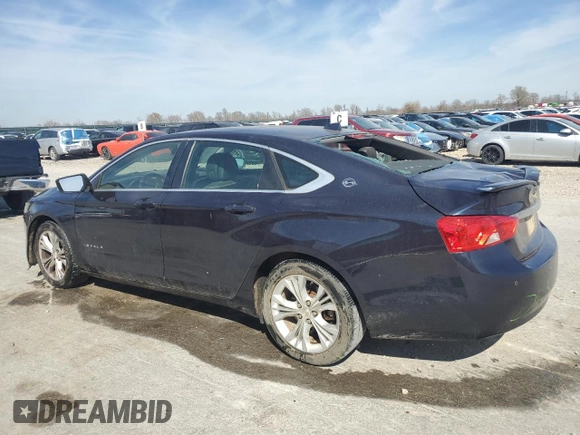 2014 Chevrolet Impala LT with VIN 2G1115SL7E9169511, listed as a Copart auction lot 50322285 with 220,141 mi miles and Salvage Title. Bid and sale history available at DreamBid. Image 2.