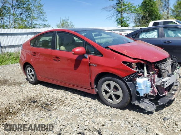 2012 Toyota Prius One with VIN JTDKN3DU2C5431388, listed as a Copart auction lot 55210905 with 129,114 mi miles and Clean Title. Bid and sale history available at DreamBid. Image 4.