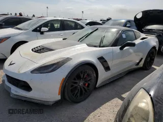 2015 Chevrolet Corvette Z06 2LZ with VIN 1G1YS2D65F5604221, listed as a Copart auction lot 74049024 with 0 mi miles and Salvage Title. Bid and sale history available at carsss.com. Image 12.
