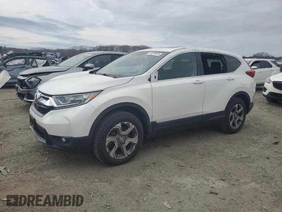 2019 Honda CR-V EX with VIN 2HKRW2H50KH673989, listed as a Copart auction lot 49255695 with 36,278 mi miles and Salvage Title. Bid and sale history available at DreamBid. Image 1.