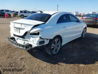 2019 Mercedes-Benz CLA with VIN WDDSJ4EB3KN770180, listed as a IAAI auction lot 41184295 with 61,417 mi miles. Bid and sale history available at carsss.com. Image 4.