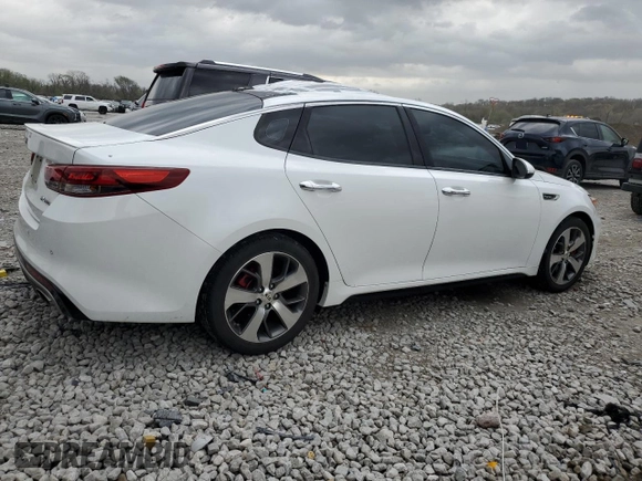 2016 Kia Optima SX Turbo with VIN 5XXGW4L28GG016926, listed as a Copart auction lot 51582135 with 69,646 mi miles and Salvage Title. Bid and sale history available at carsss.com. Image 3.