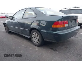 1998 Honda Civic DX with VIN 1HGEJ6227WL135537, listed as a IAAI auction lot 41530092 with 187,011 mi miles. Bid and sale history available at carsss.com. Image 3.