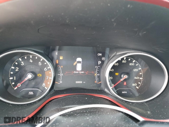 2020 Jeep Compass Trailhawk with VIN 3C4NJDDBXLT159315, listed as a Copart auction lot 66759685 with 99,806 mi miles and Clean title. Bid and sale history available at DreamBid. Image 9.