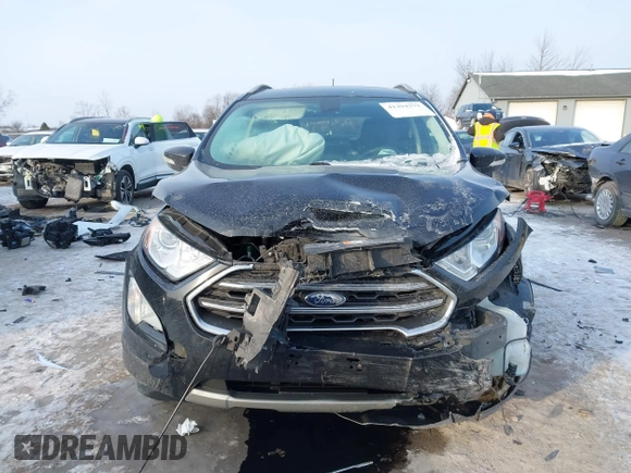2019 Ford EcoSport Titanium with VIN MAJ3S2KE8KC288501, listed as a IAAI auction lot 41394372 with 87,476 mi miles and . Bid and sale history available at DreamBid. Image 12.