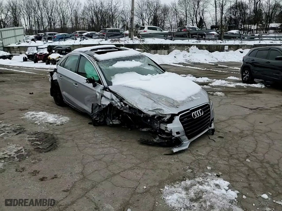 2015 Audi A3 2.0T Prestige with VIN WAUKFGFF4F1105040, listed as a Copart auction lot 44913815 with 0 mi miles and Salvage Title. Bid and sale history available at carsss.com. Image 11.
