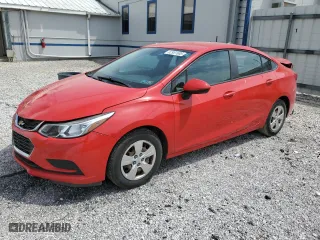 2016 Chevrolet Cruze LS with VIN 1G1BC5SM0G7288741, listed as a Copart auction lot 52951685 with 92,878 mi miles and Salvage Title. Bid and sale history available at carsss.com. Image 1.
