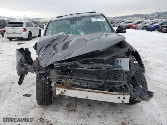 2020 Toyota 4Runner SR5 with VIN JTEBU5JR5L5793628, listed as a Copart auction lot 42212005 with 0 mi miles and Salvage Title. Bid and sale history available at carsss.com. Image 5.